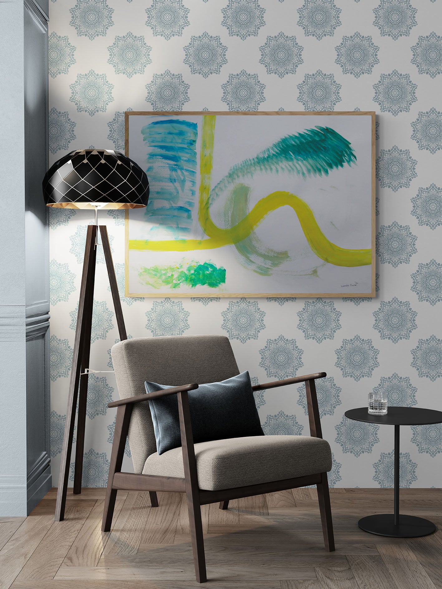 Bending | Framed & Mounted Print