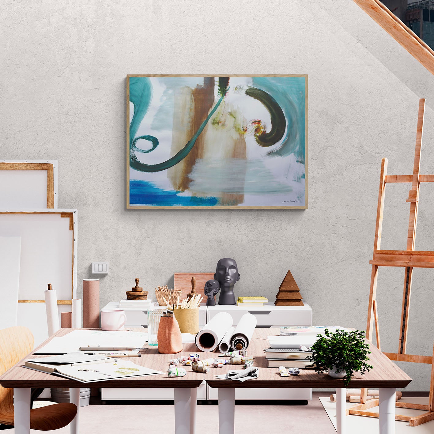 Gravity | Framed & Mounted Print