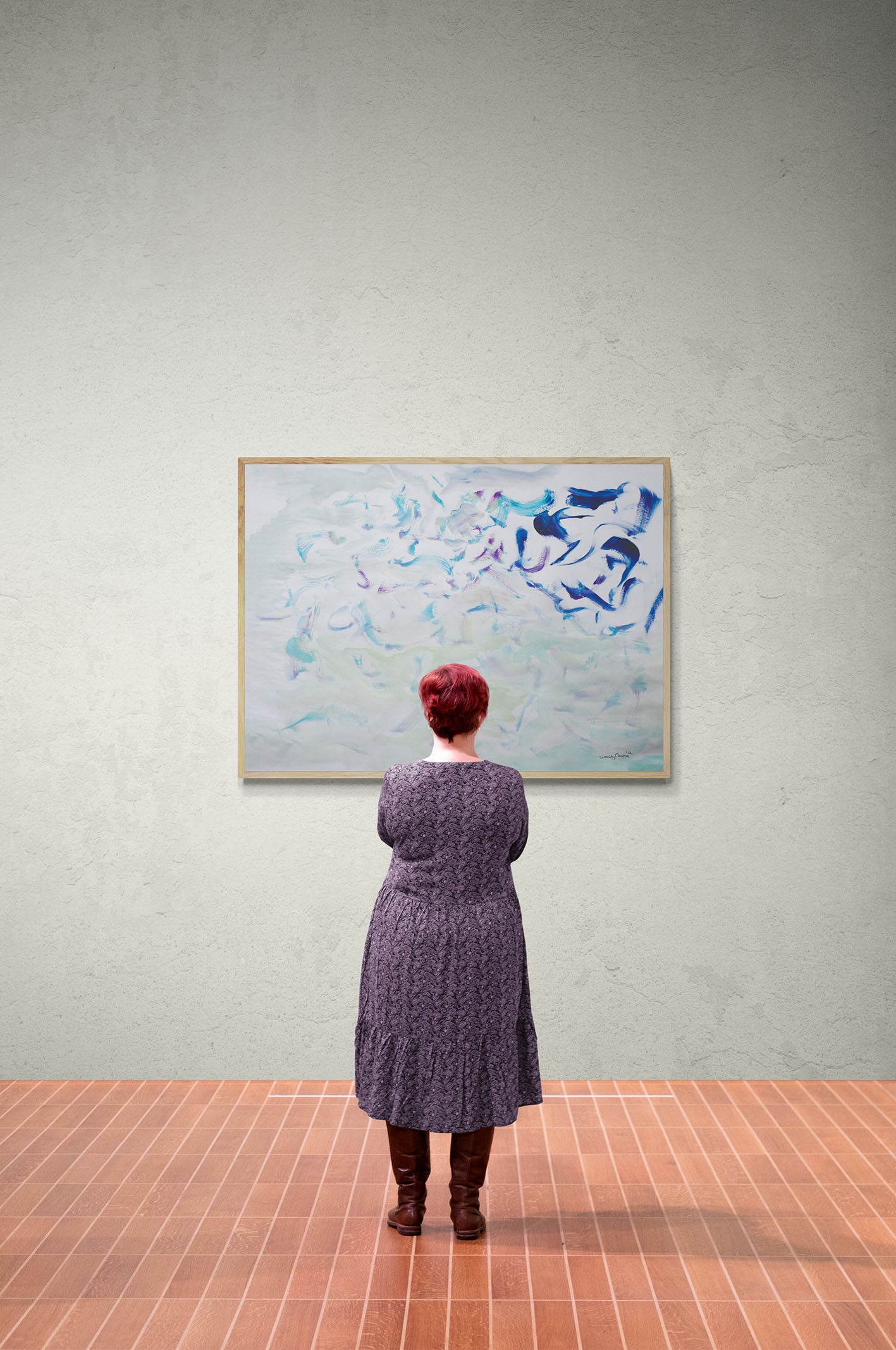 Shattered | Original Paper Painting