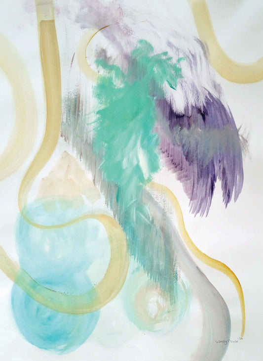 Feather | Original Paper Painting