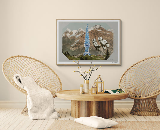 Swinging | Framed & Mounted Print