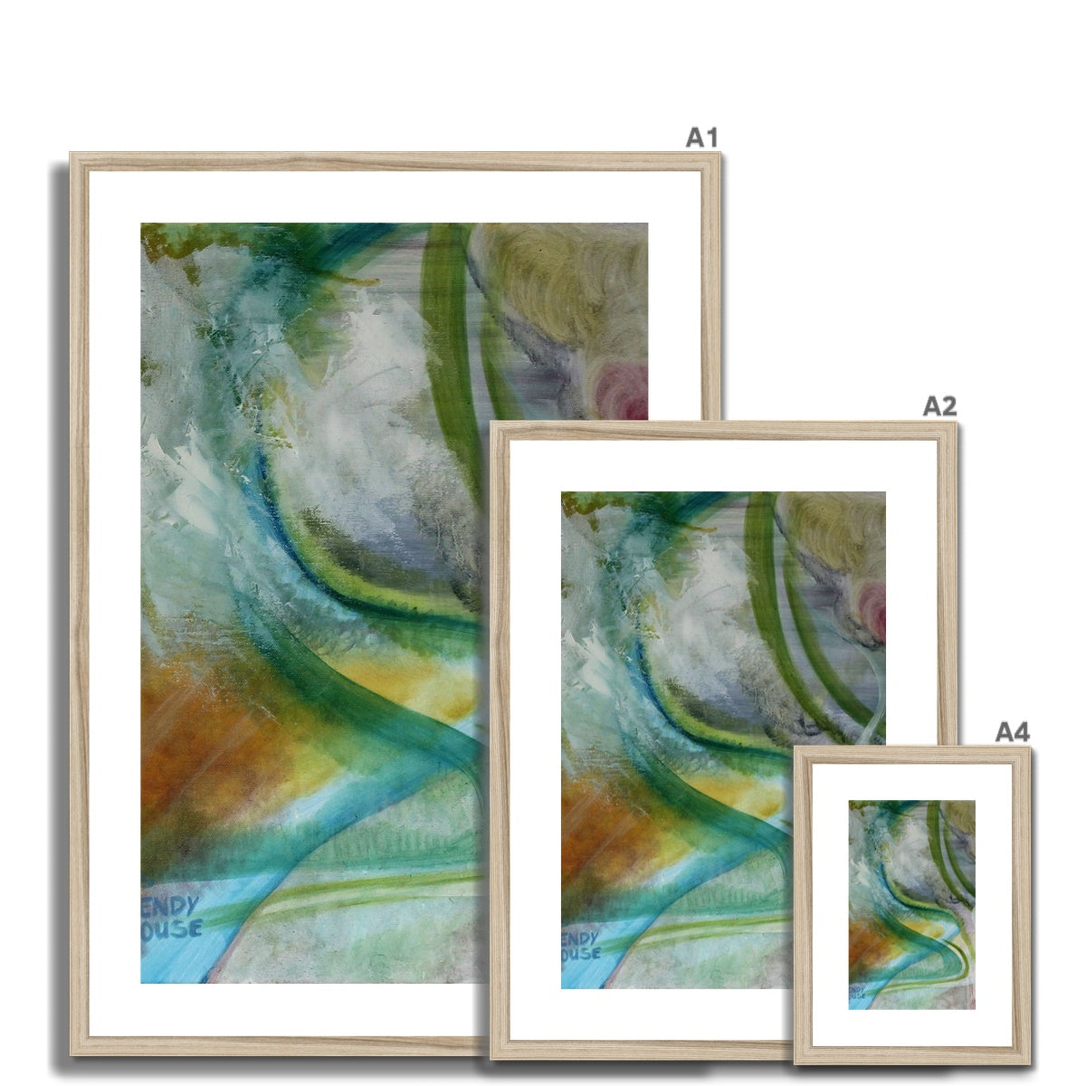 Distance | Framed & Mounted Print