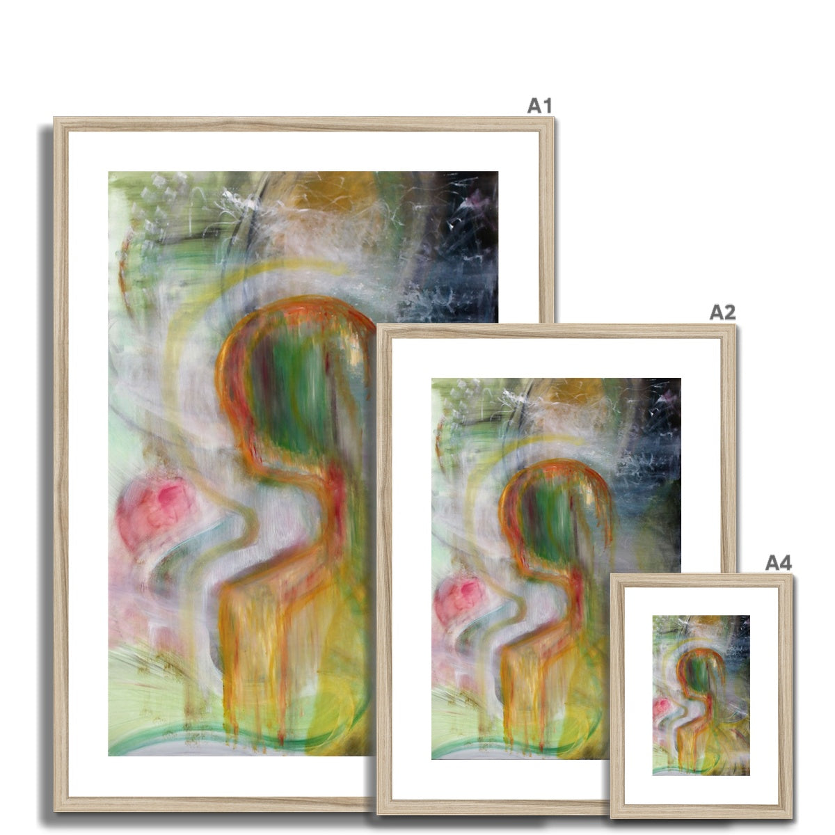 Multiplication of time and space| Framed & Mounted Print