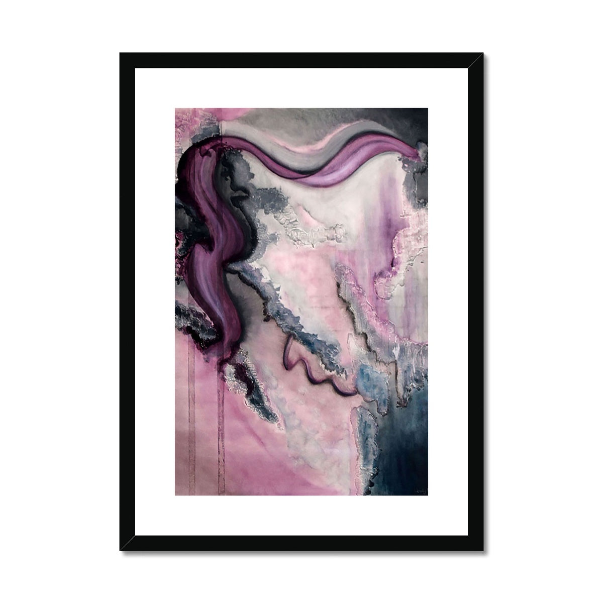 The Purple Man | Framed & Mounted Print