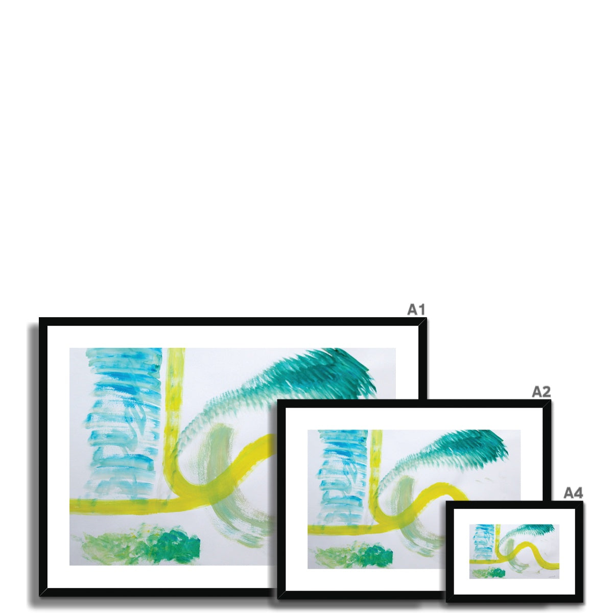 Bending |  Framed & Mounted Print