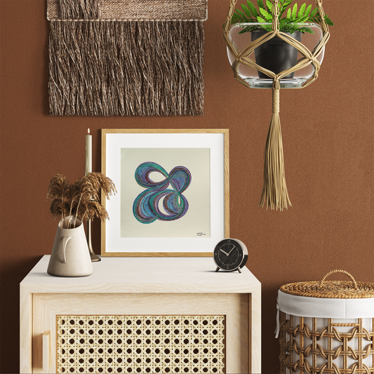 Desire | Original Crayon Drawing