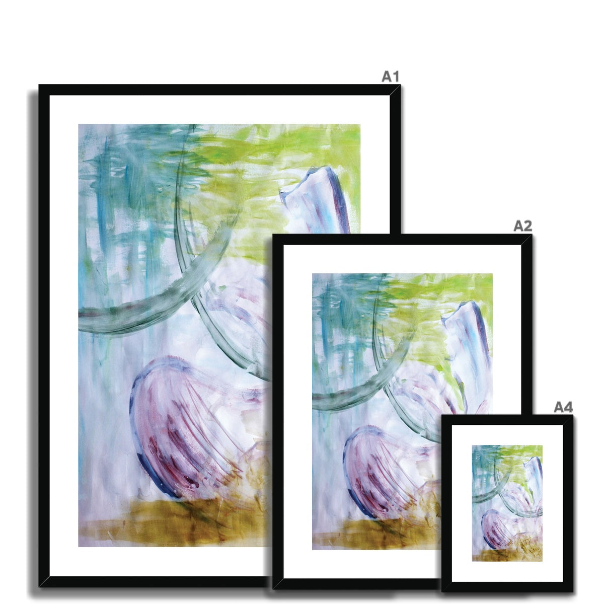 Fractured |  Framed & Mounted Print