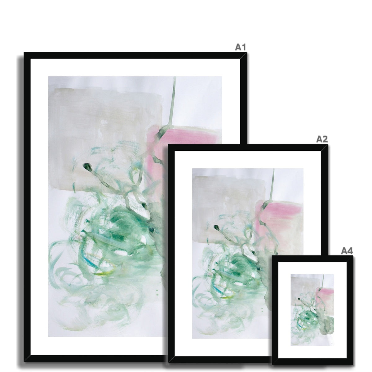 Breath |  Framed & Mounted Print