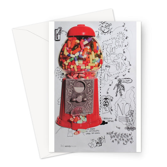 Anger Machine | Greeting Card