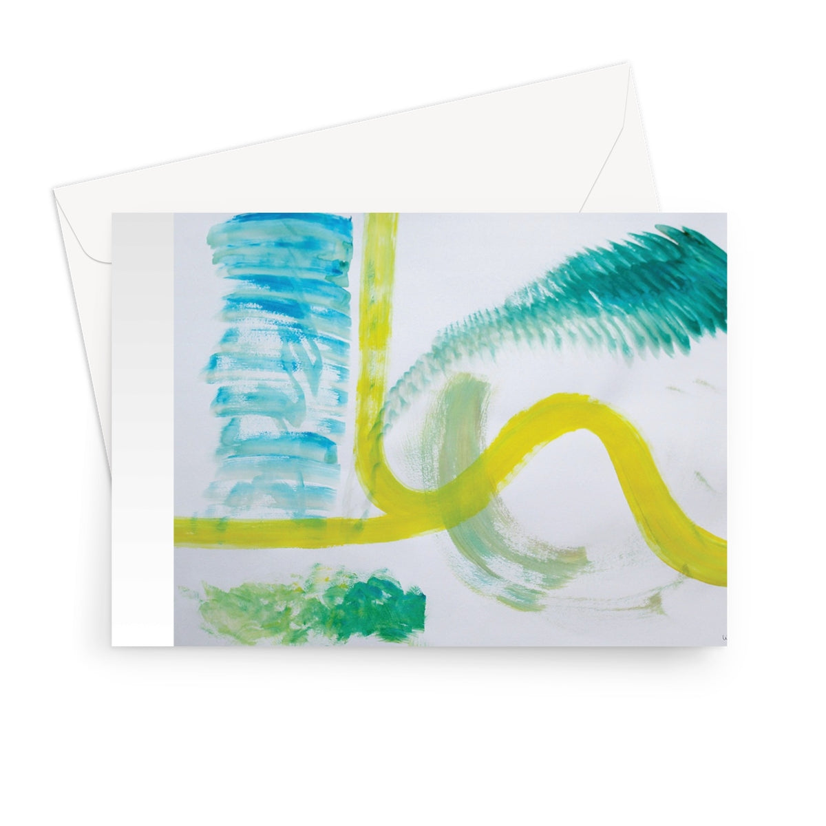 Bending |  Greeting Card