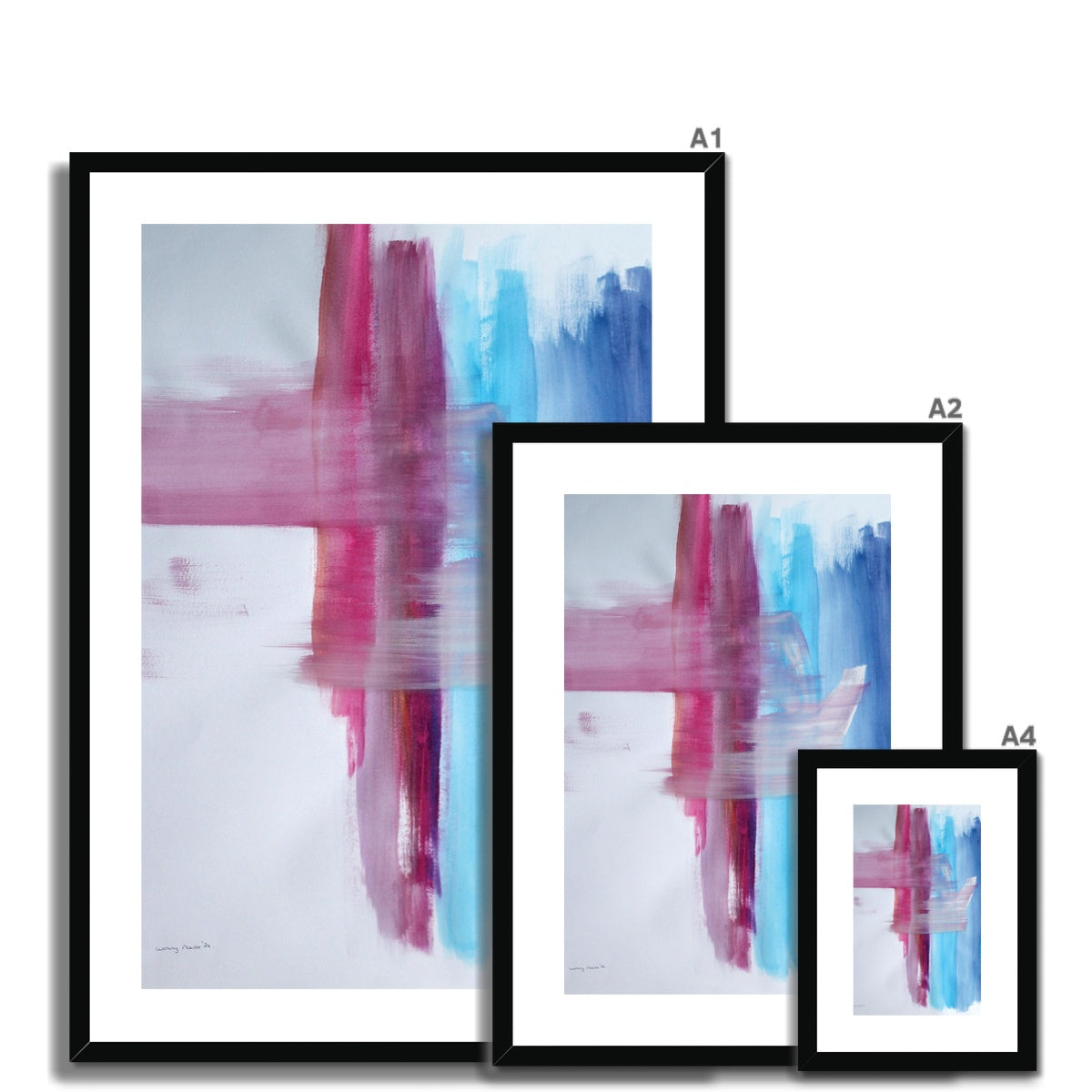 Determined |  Framed & Mounted Print