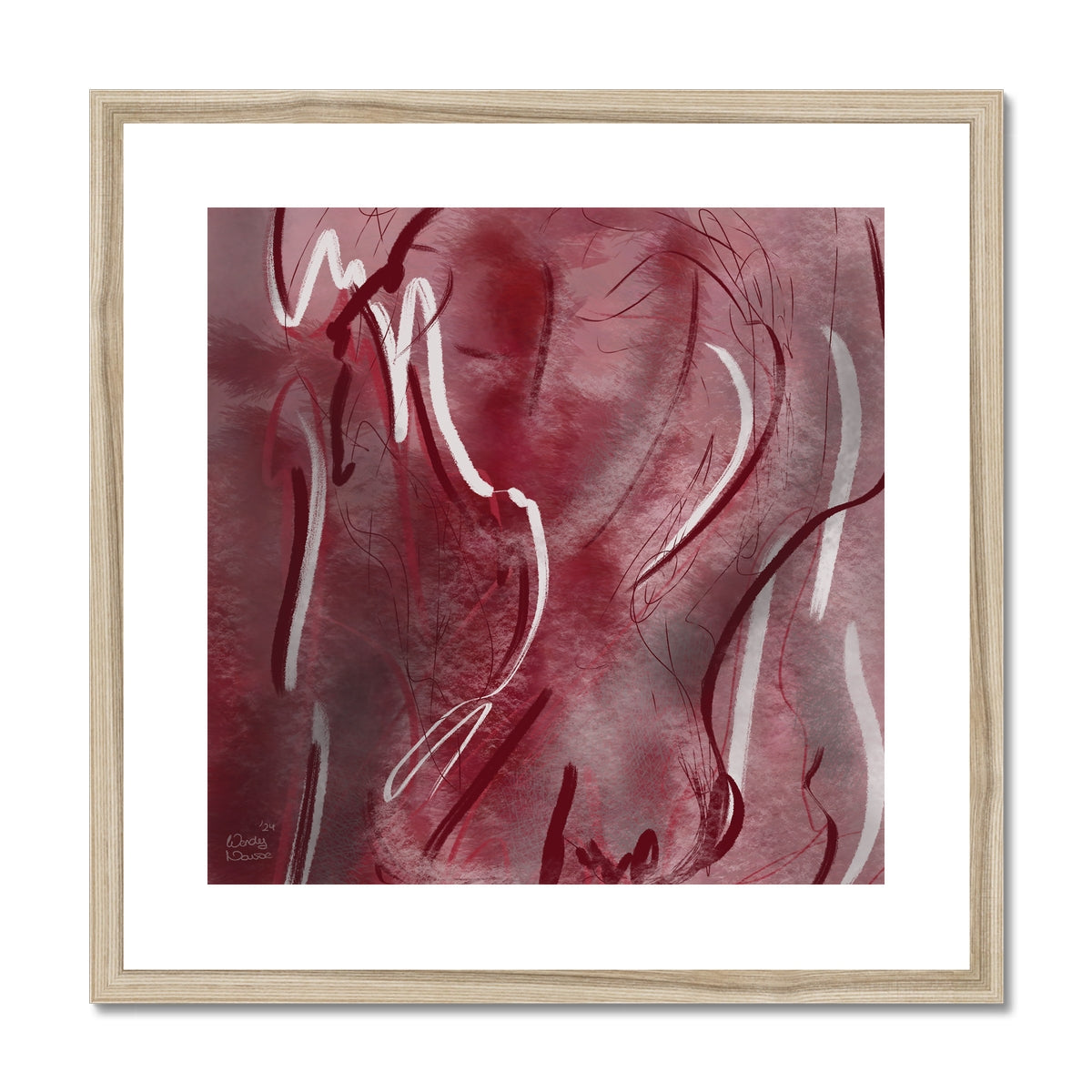 Double Down |  Framed & Mounted Print