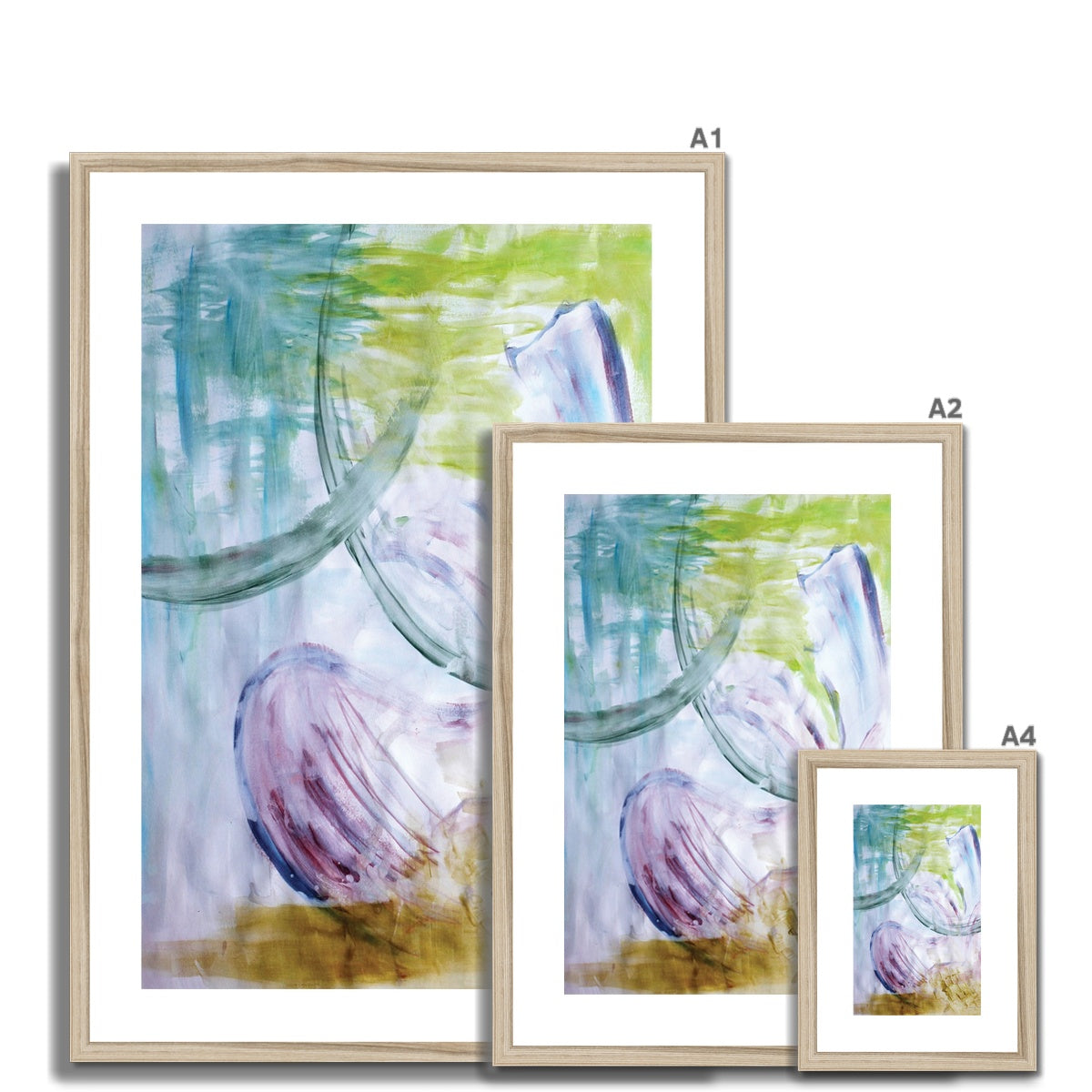 Fractured |  Framed & Mounted Print