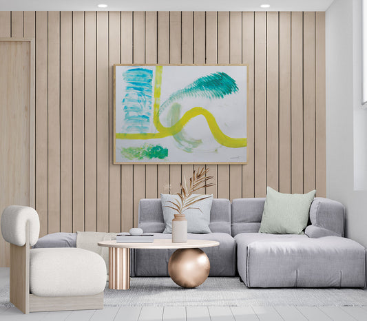 Bending | Original Paper Painting