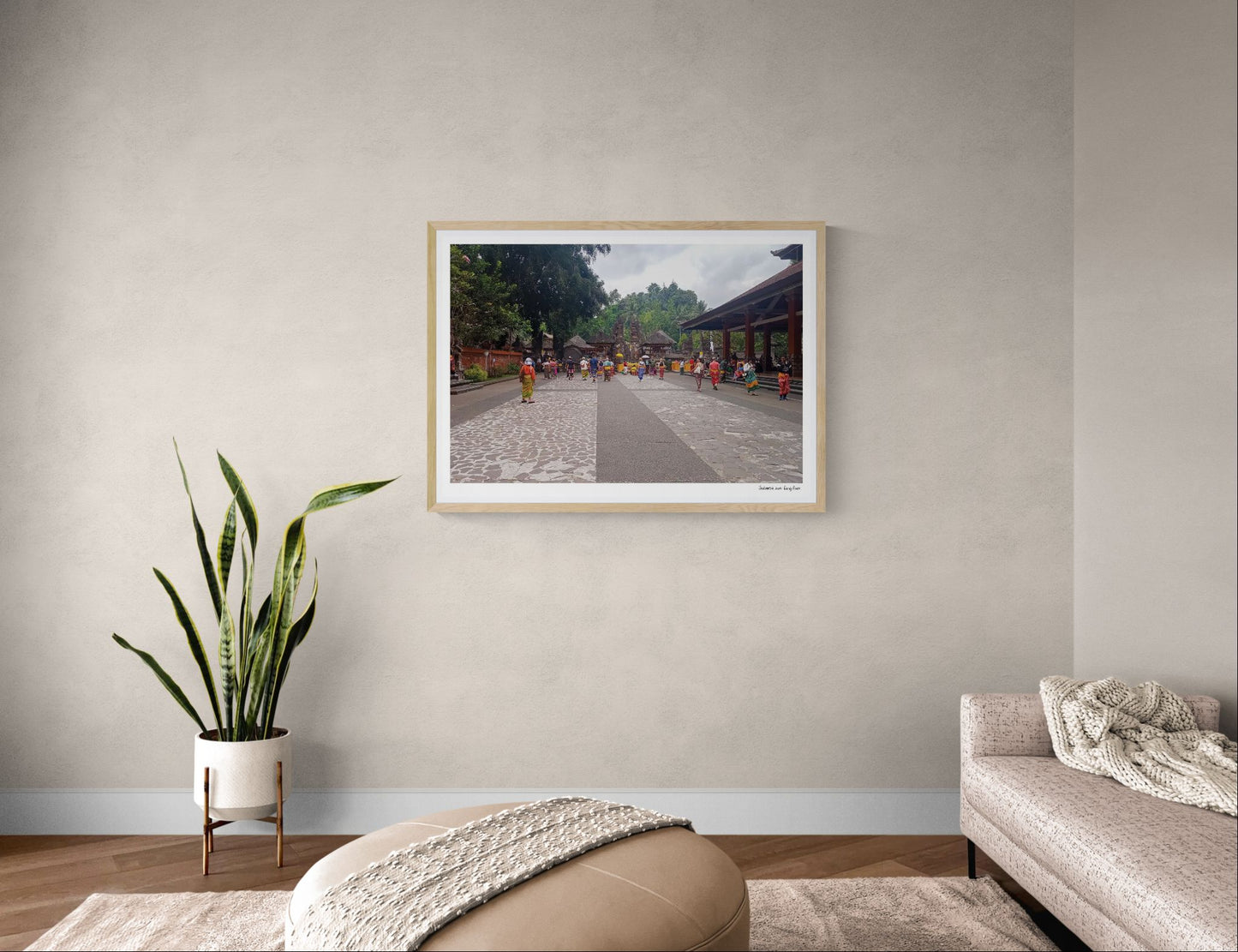 Temple square |  Framed & Mounted Print