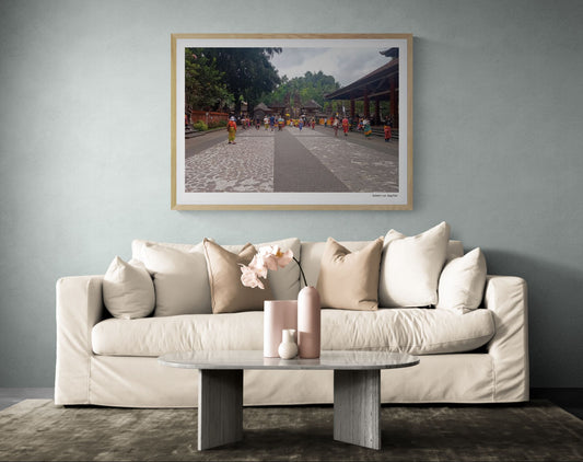 Temple square | Framed & Mounted Print