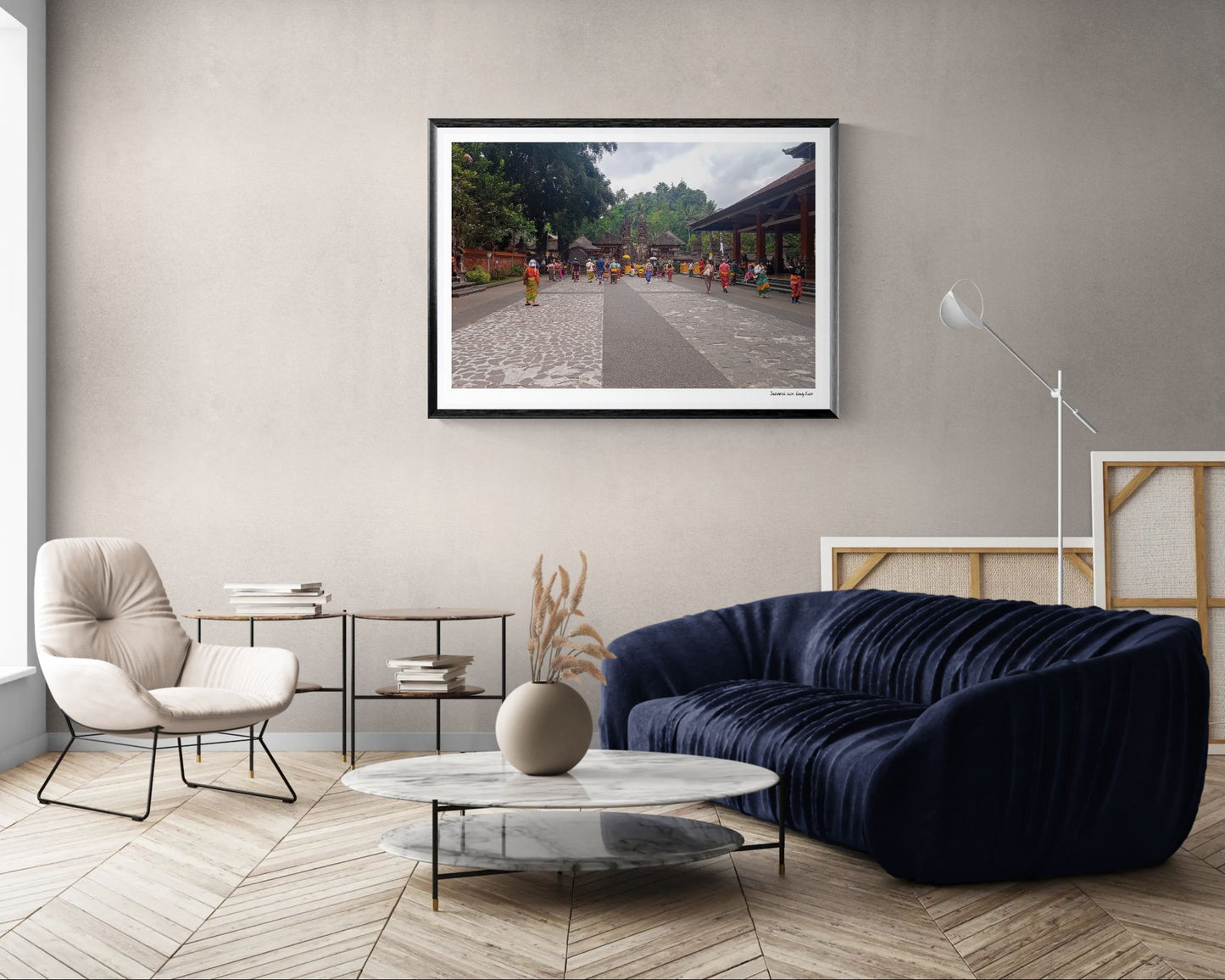 Temple square |  Framed & Mounted Print