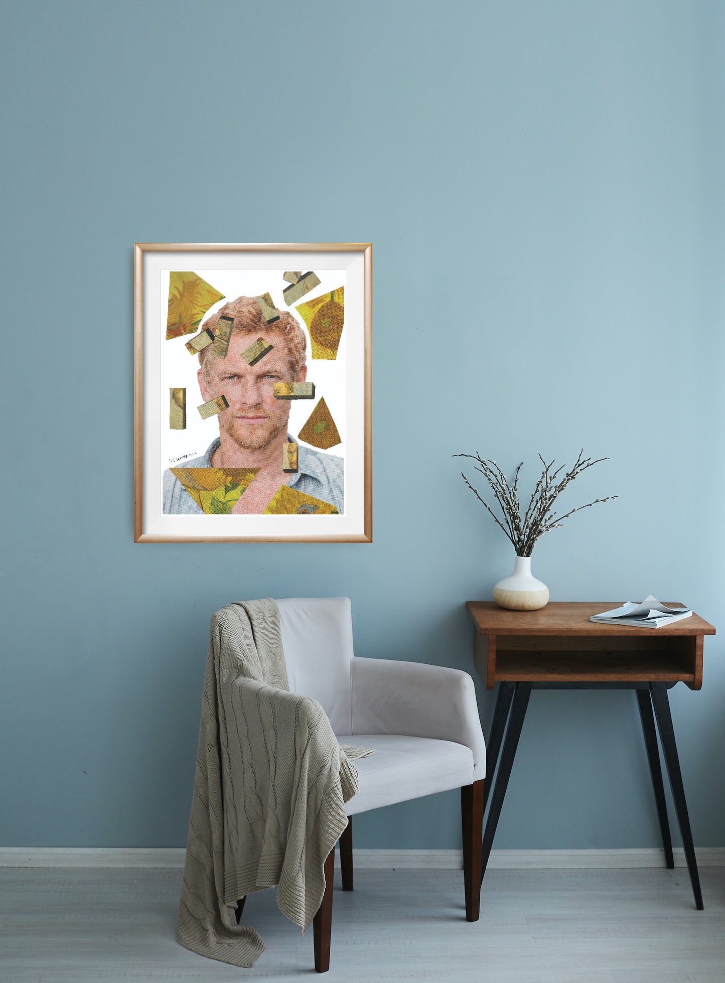 Puzzled |  Framed & Mounted Print