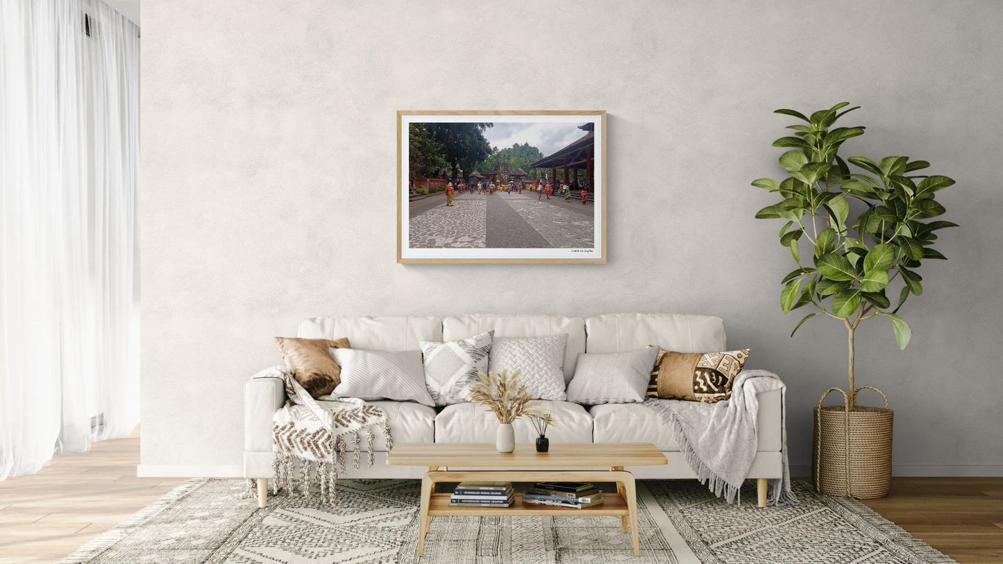Temple square |  Framed & Mounted Print