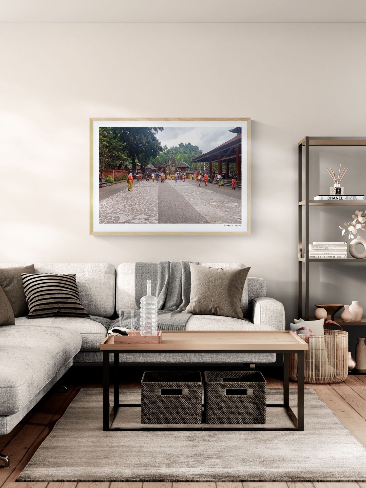 Temple square |  Framed & Mounted Print