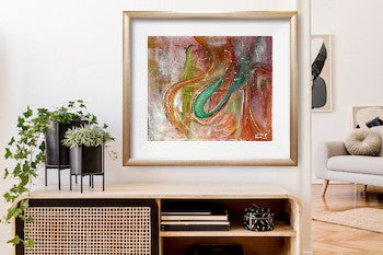 Sun Beam | Framed & Mounted Print