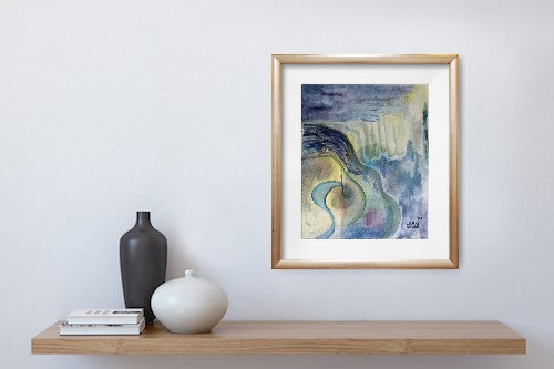 Night Stars | Framed & Mounted Print