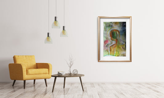 Multiplication of time and space|  Framed & Mounted Print