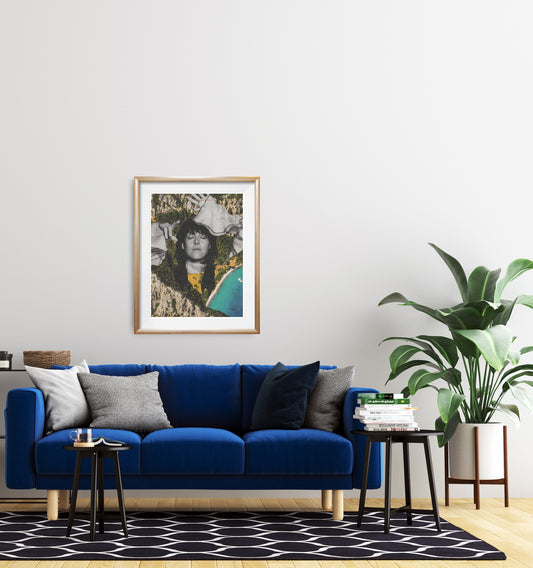 Let Go Let God | Framed & Mounted Print