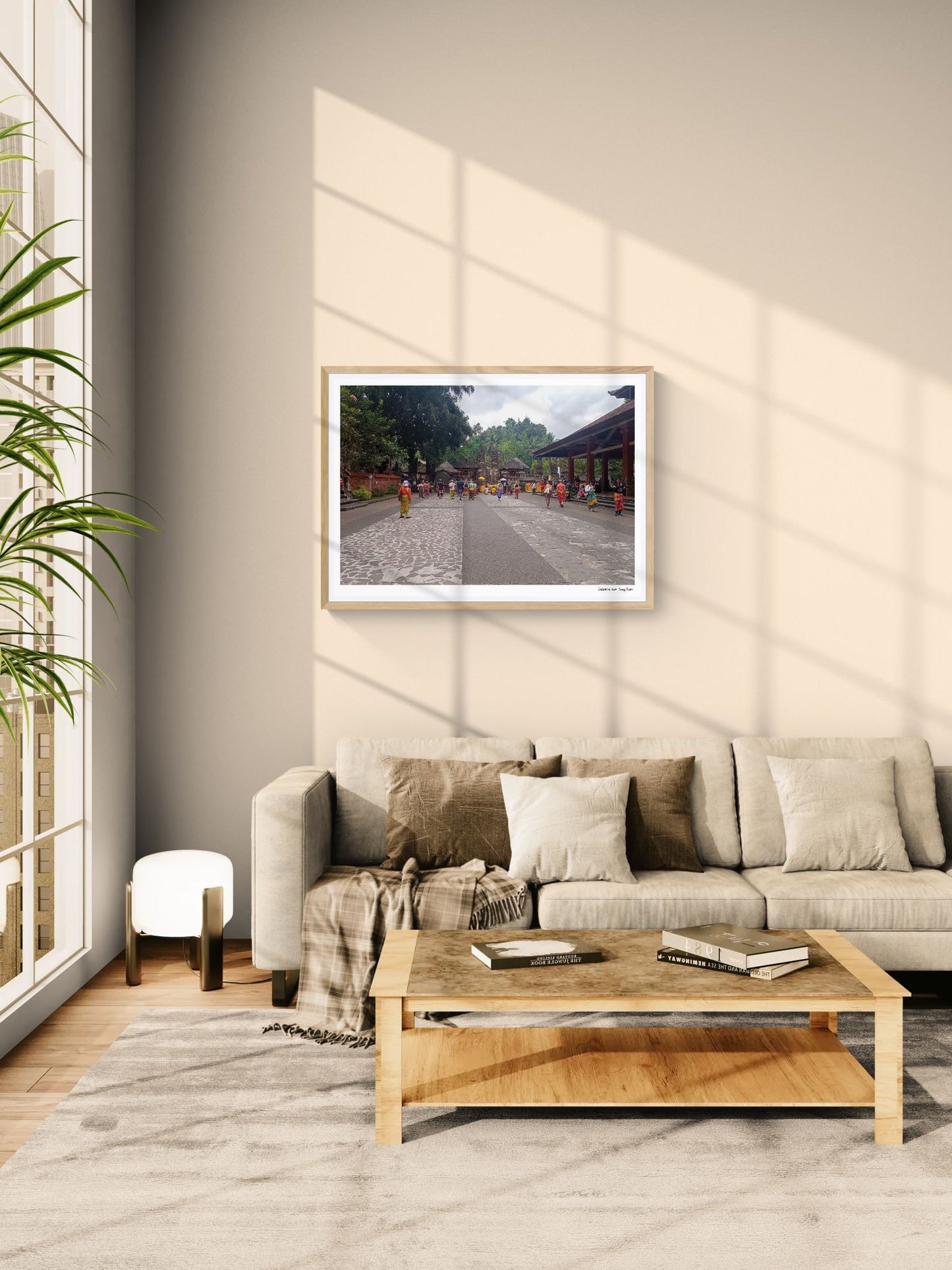 Temple square |  Framed & Mounted Print