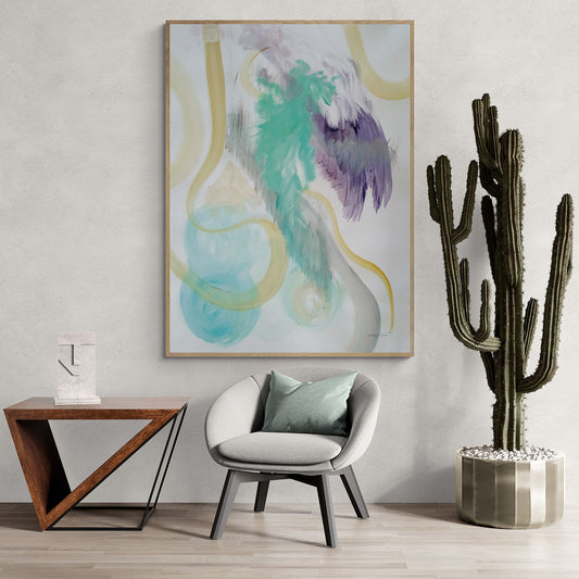 Feather | Original Paper Painting