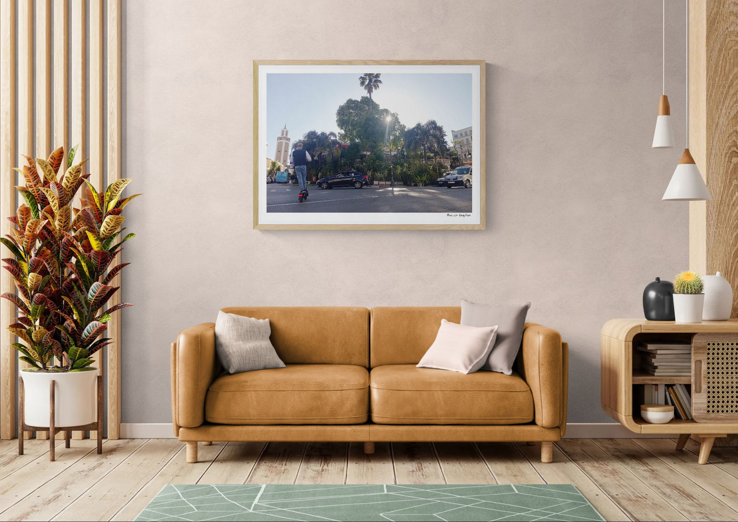 Street view |  Framed & Mounted Print