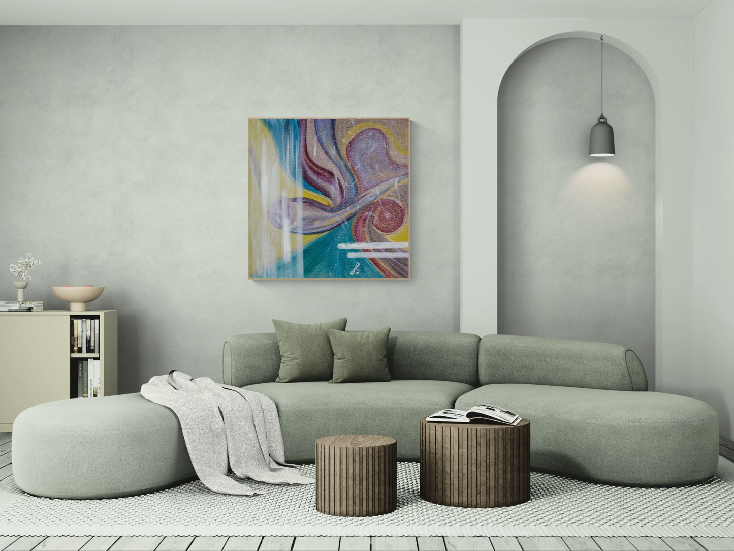 Speeding | Original Oil Painting