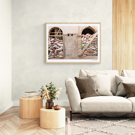 Construction | Framed & Mounted Print