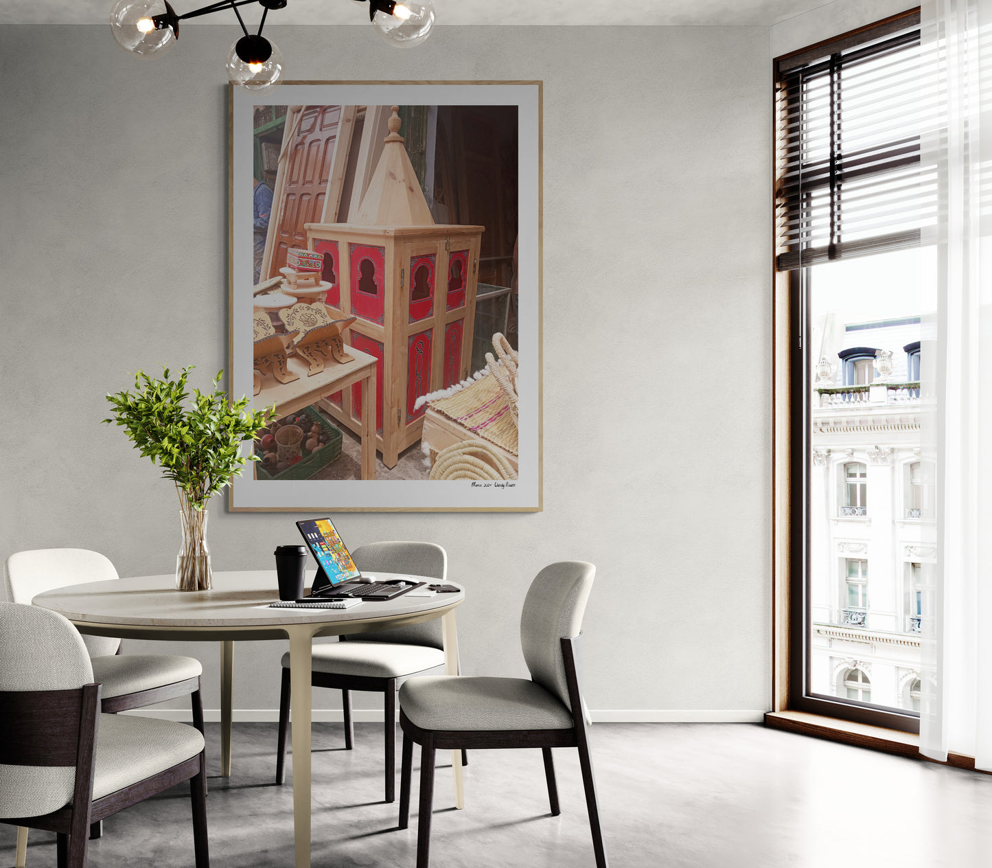 Bride carriage | Framed & Mounted Print