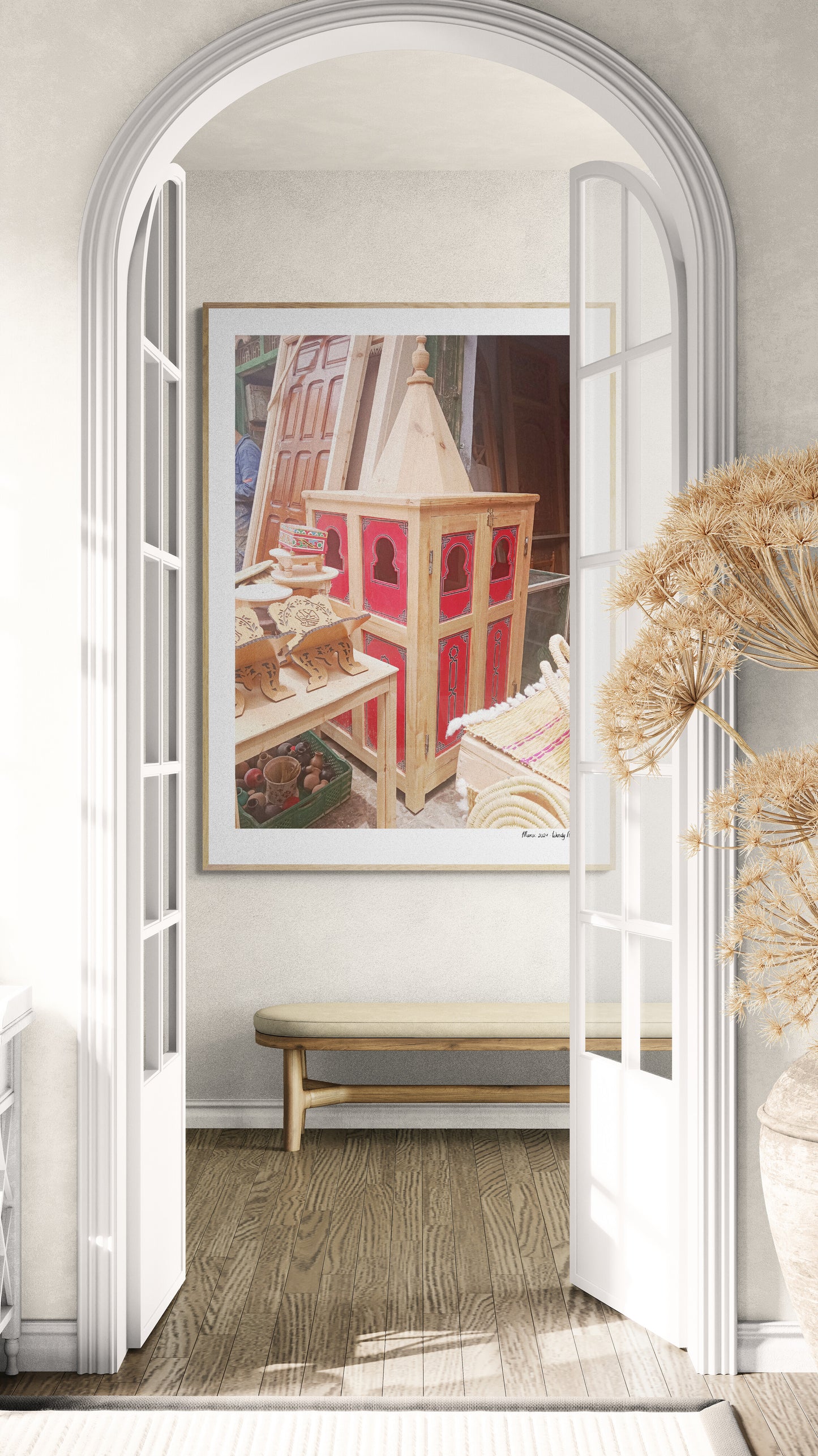 Bride carriage | Framed & Mounted Print