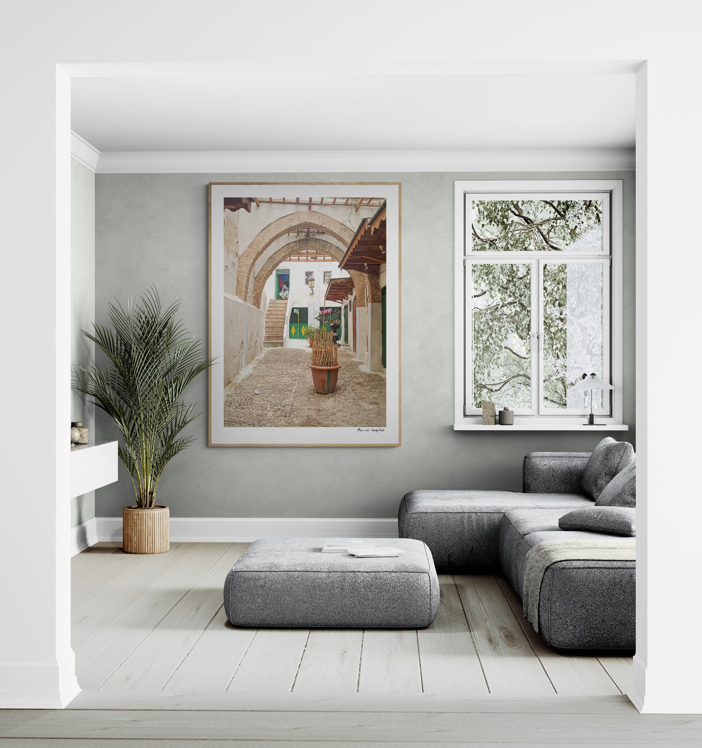 Square Tetouan | Framed & Mounted Print