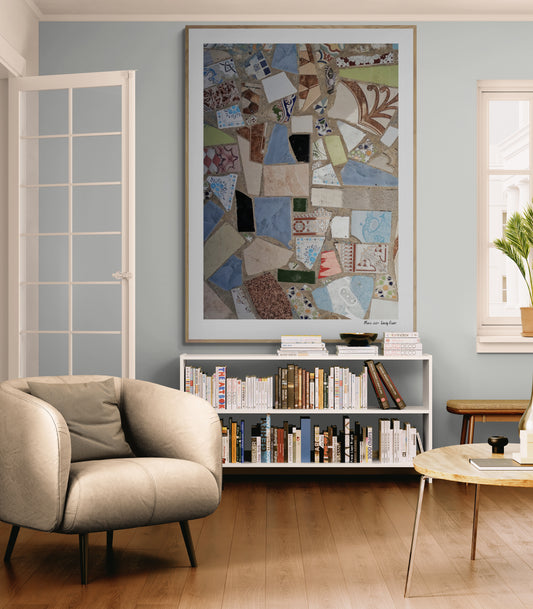 Tilework |  Framed & Mounted Print