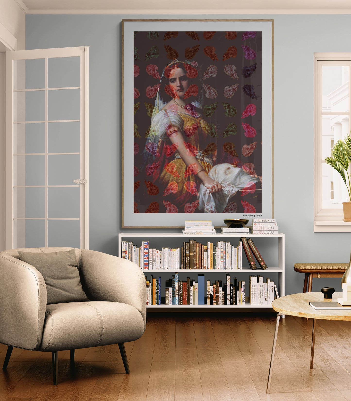 Eating | Framed & Mounted Print