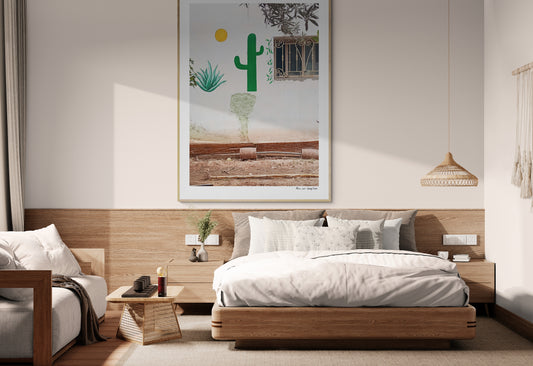 Cactus |  Framed & Mounted Print