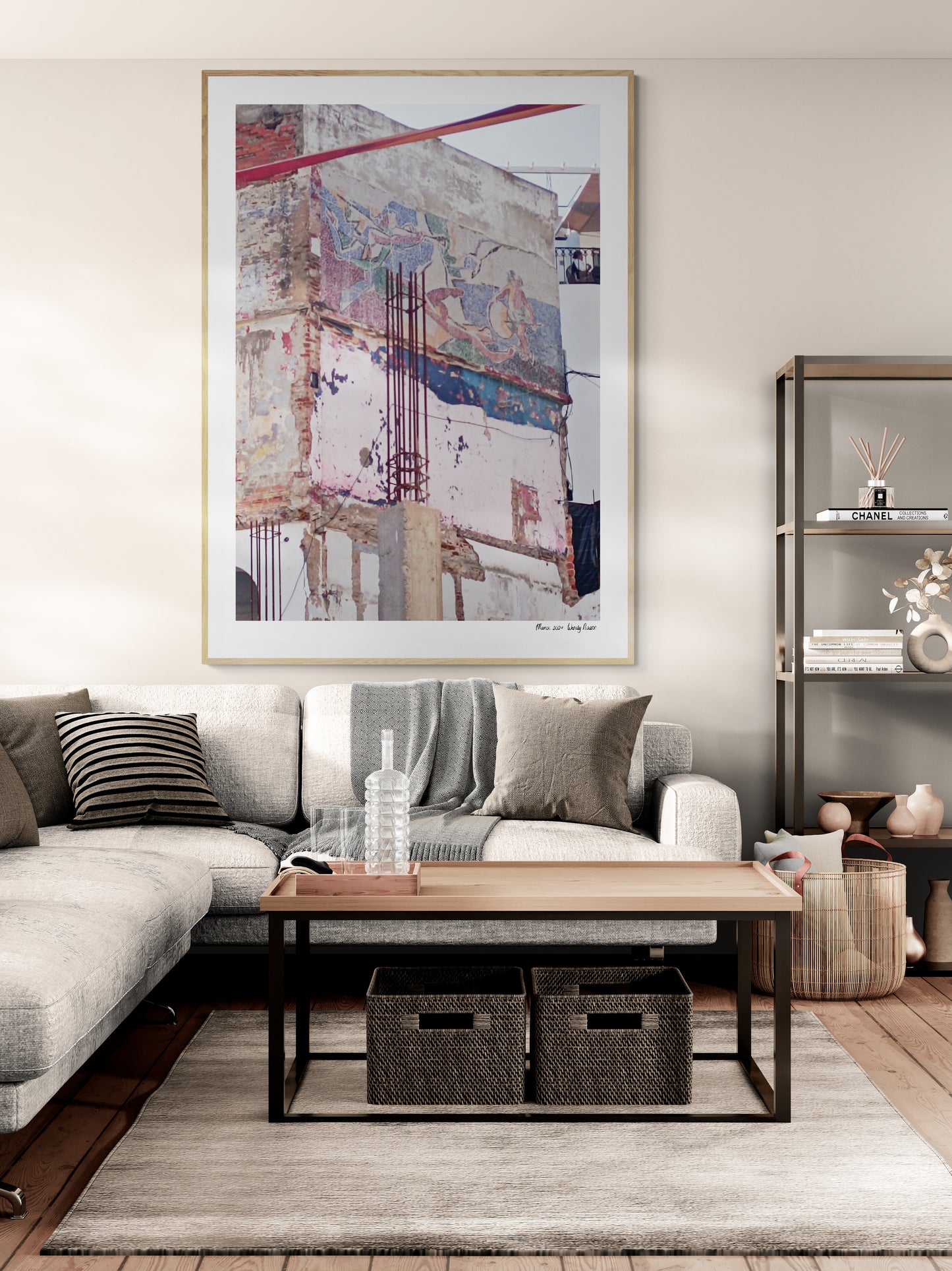 Fresco | Framed & Mounted Print