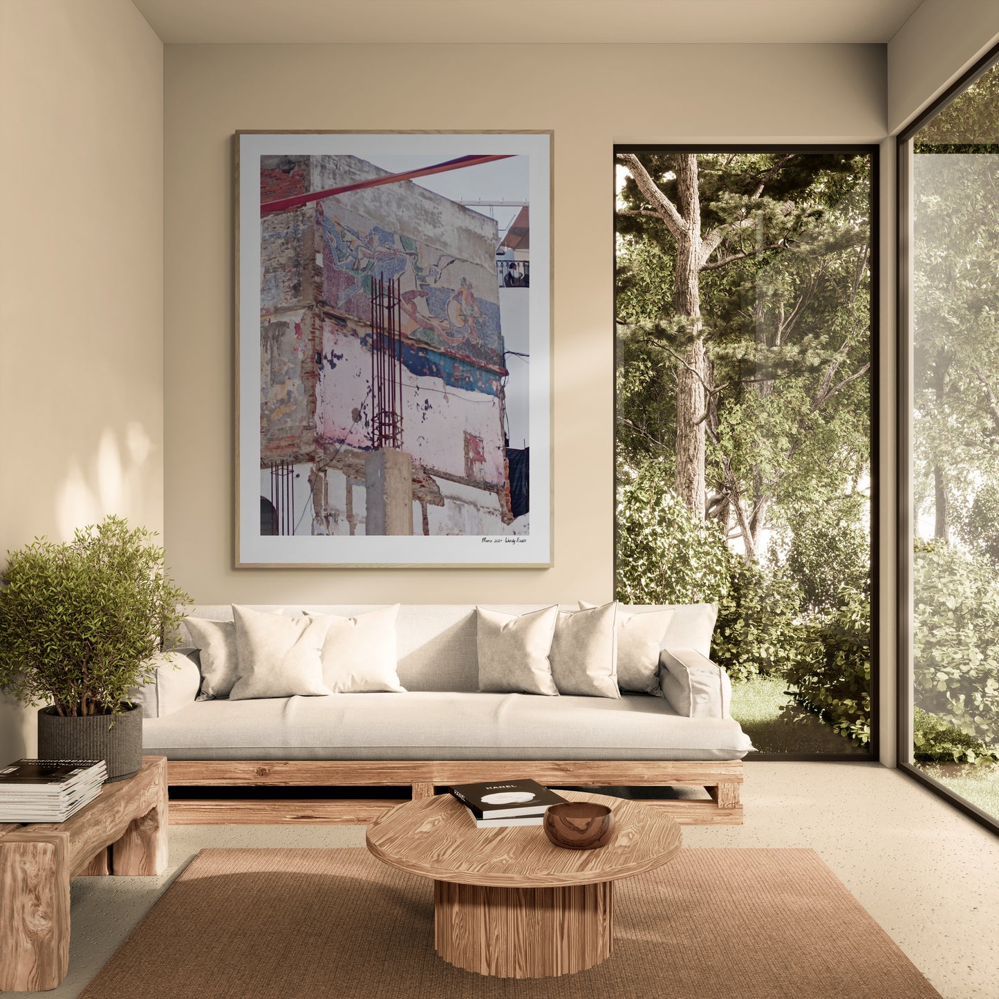 Fresco | Framed & Mounted Print