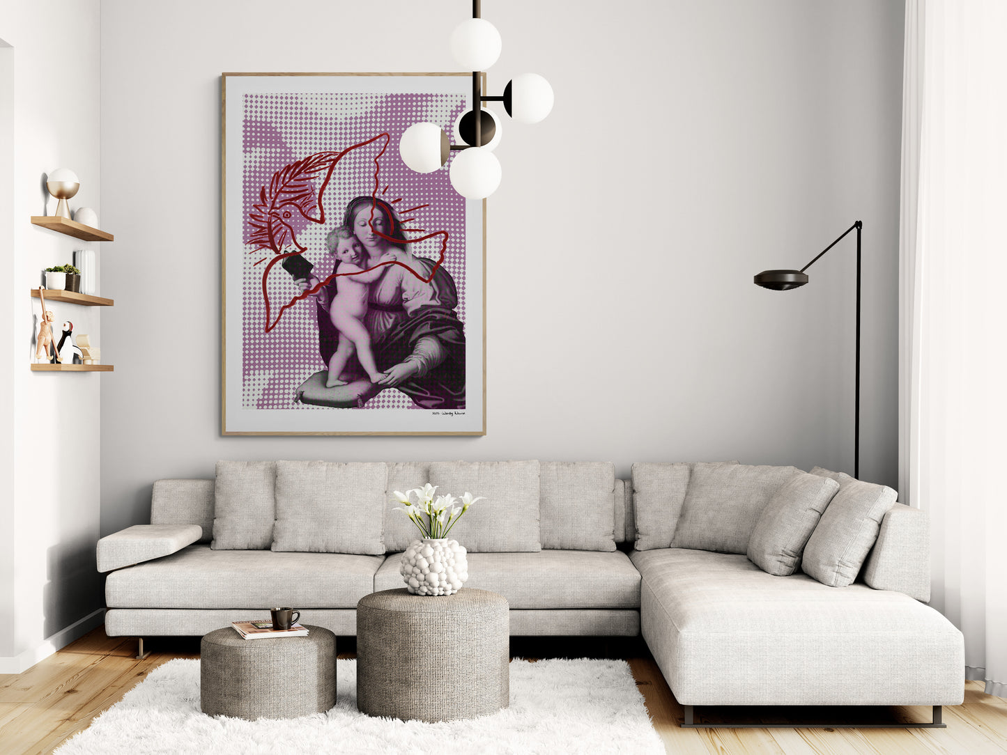 Flying | Framed & Mounted Print