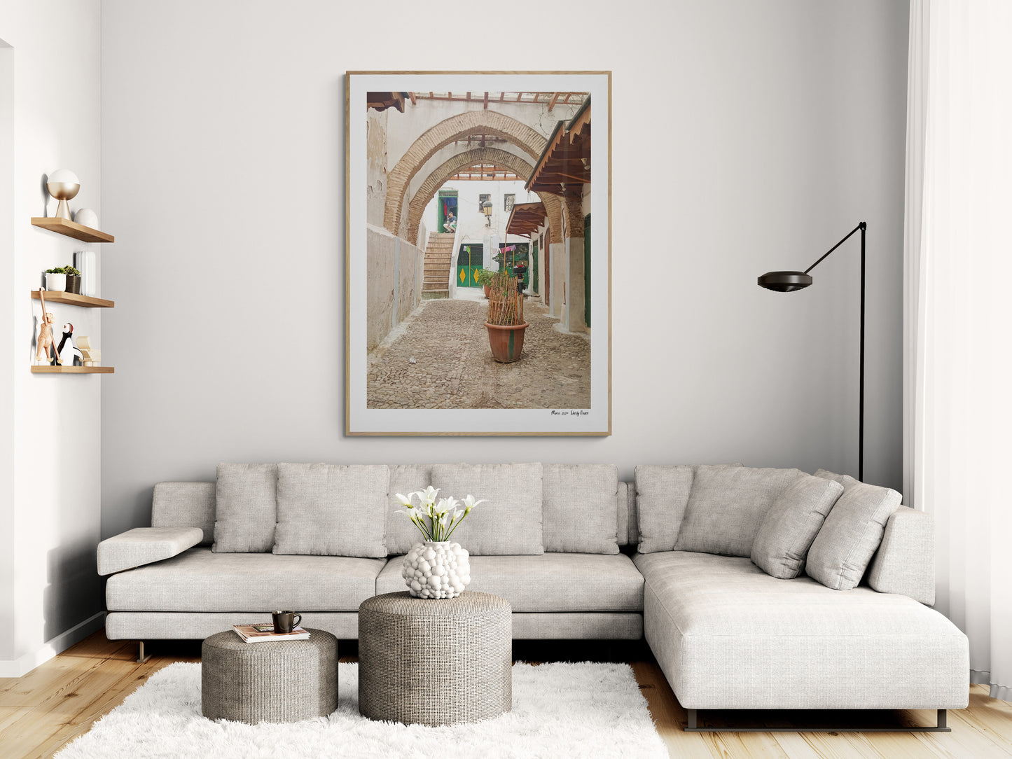 Square Tetouan | Framed & Mounted Print