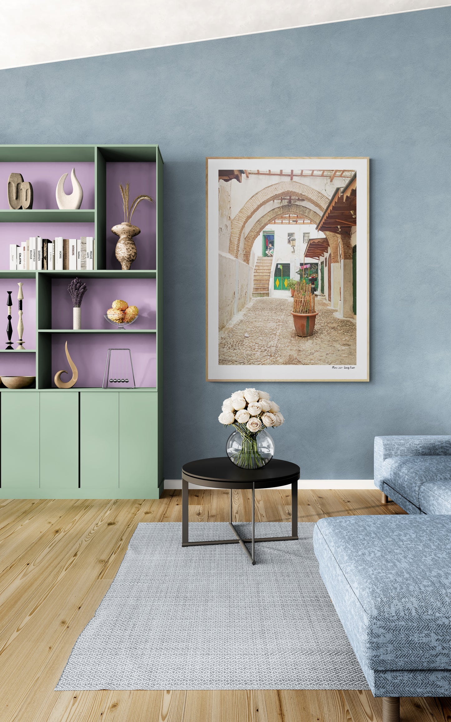 Square Tetouan | Framed & Mounted Print