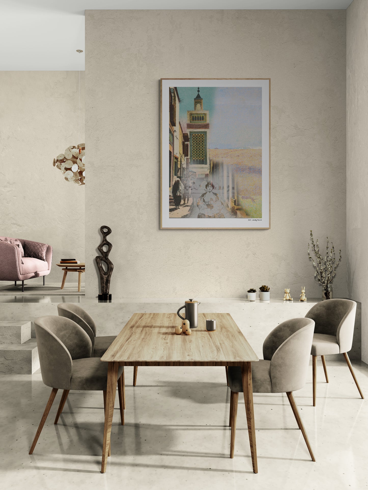 Watching | Framed & Mounted Print