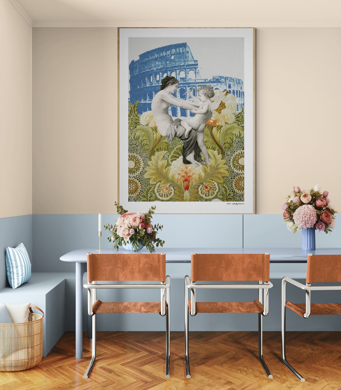 Fighting | Framed & Mounted Print