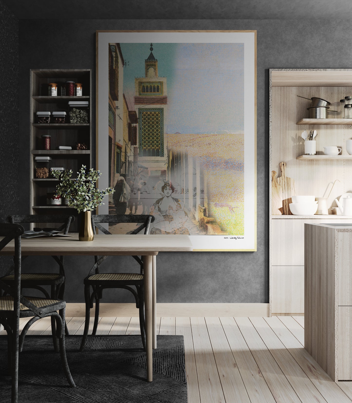 Watching | Framed & Mounted Print