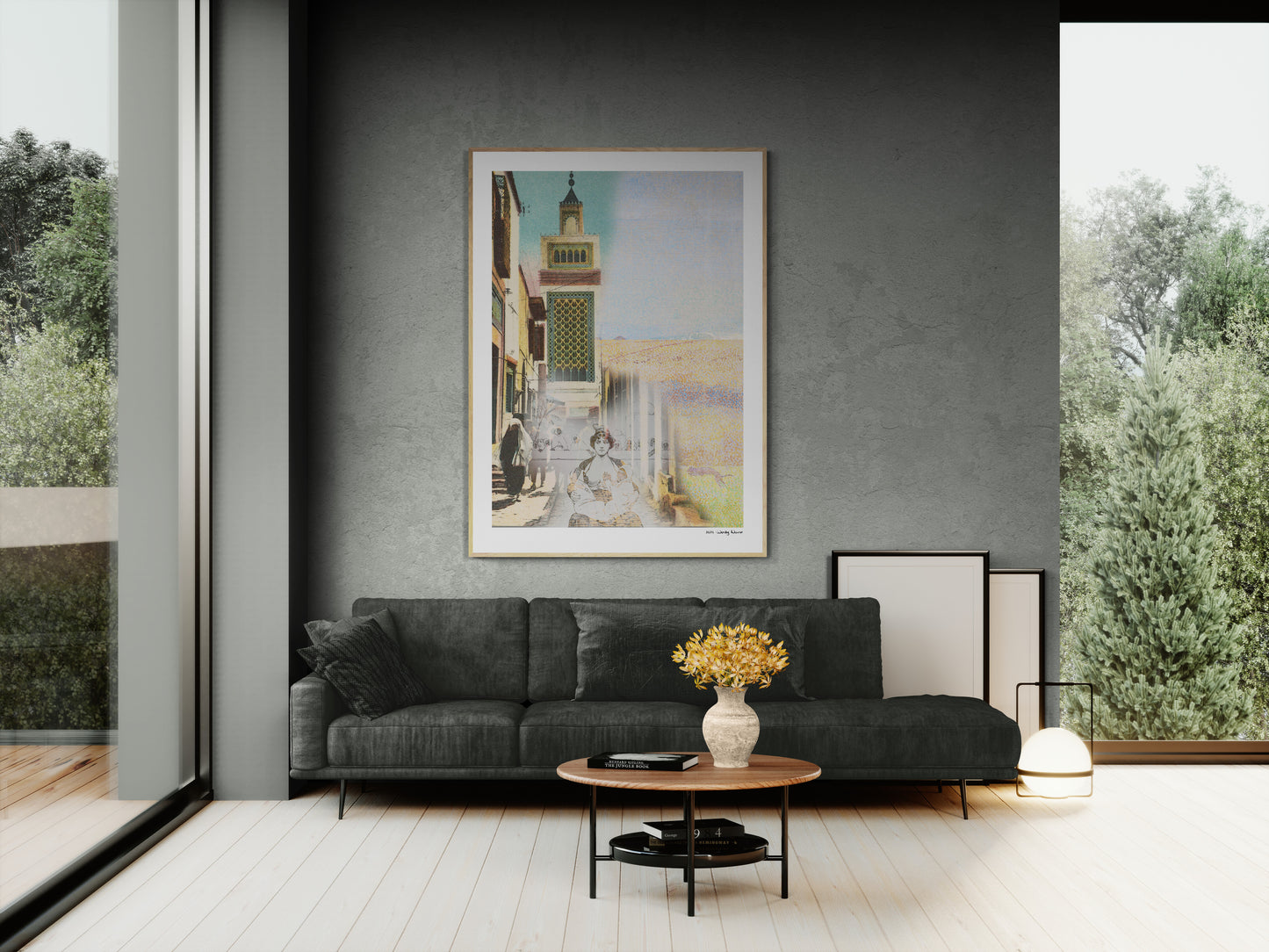 Watching | Framed & Mounted Print