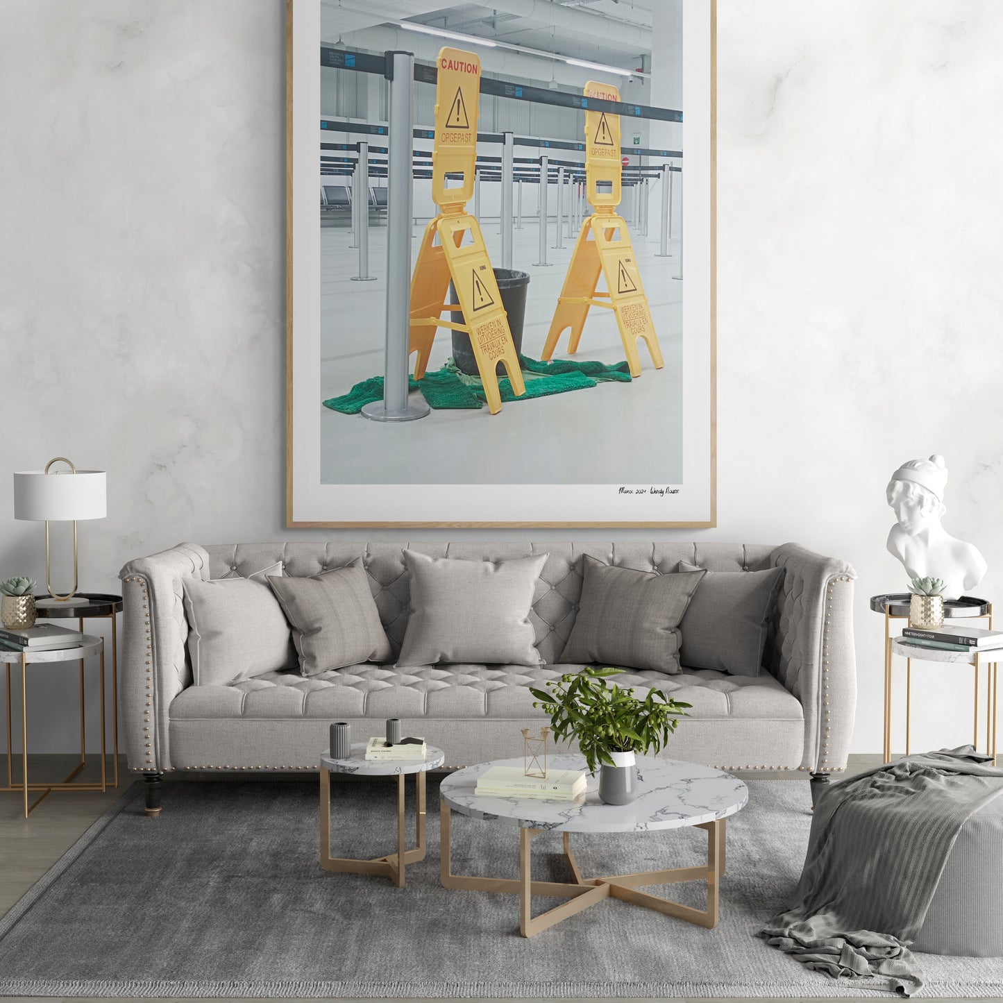 Watch your step | Framed & Mounted Print