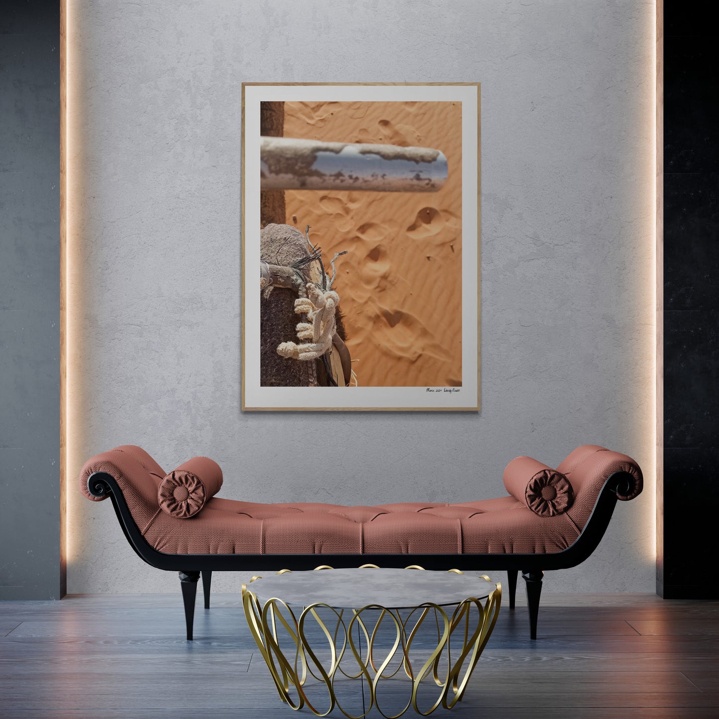 Camel Ride | Framed & Mounted Print